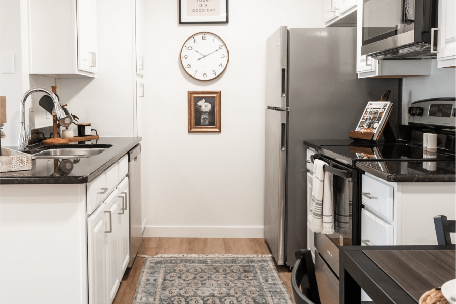 Furnished Apartment Kitchen